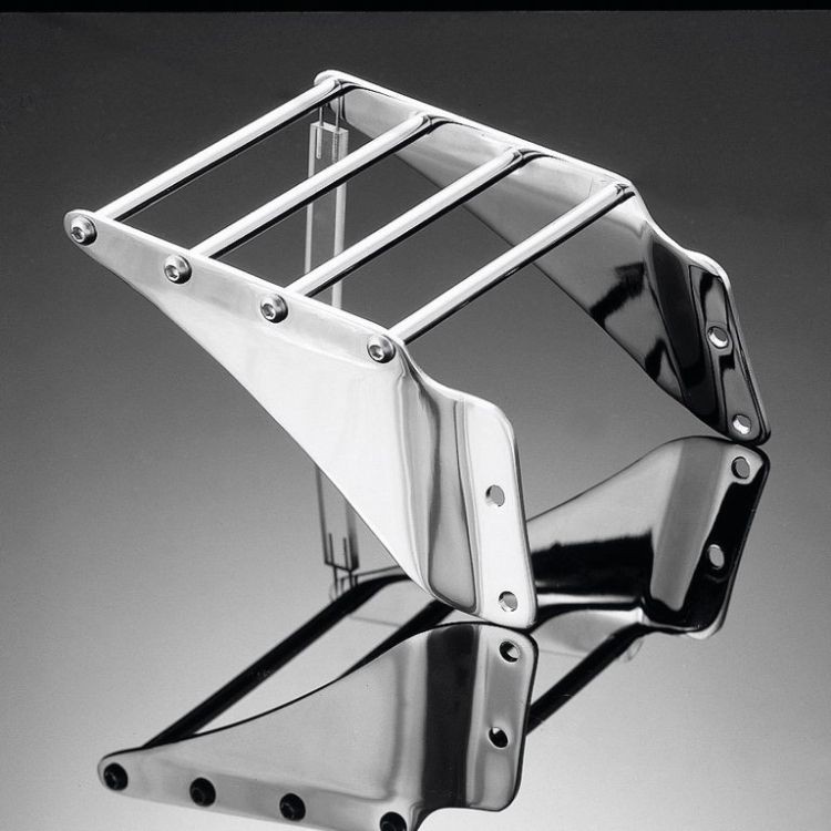 MINI CHROME LUGGAGE RACK YAMAHA XV VIRAGO 750/1000/1100 Highway Hawk